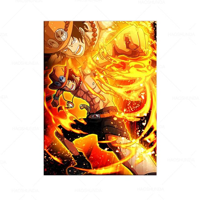 

Hd печатный модульный постер, настенное искусство, 1 шт., цельный Portgas D.Ace, украшение для дома, холст, картина, современная картина для комнаты мальчика 21*30cm