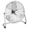 Floor Fan - Pro Breeze - 50cm - 3 Speeds - Chrome - Adjustable Head
