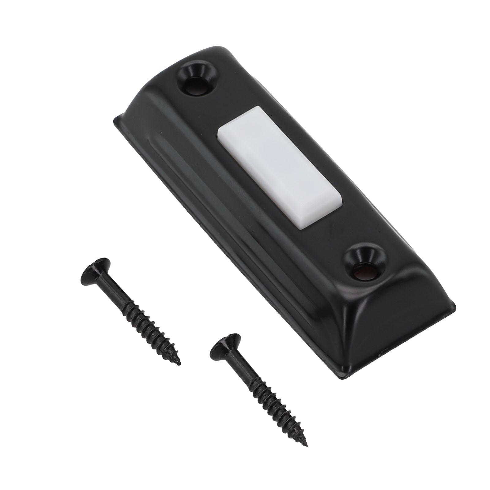 Iron Doorbell Button Door Bell Push Buttons Lighted Wall Mounted Home Hardware Iron Doorbell Button Wall Mounted Decoration