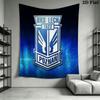 KKS Lech Wall Hanging Printed Fabric Blanket Decorative Tapestries for Bedroom Living Room Home Decor