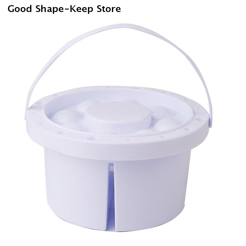 3-in-1 Palette Lid Painting Brush Holder Brush Washer Bucket With Art Watercolor Oil Painting Cleaning Tools Brushes Tray Basin