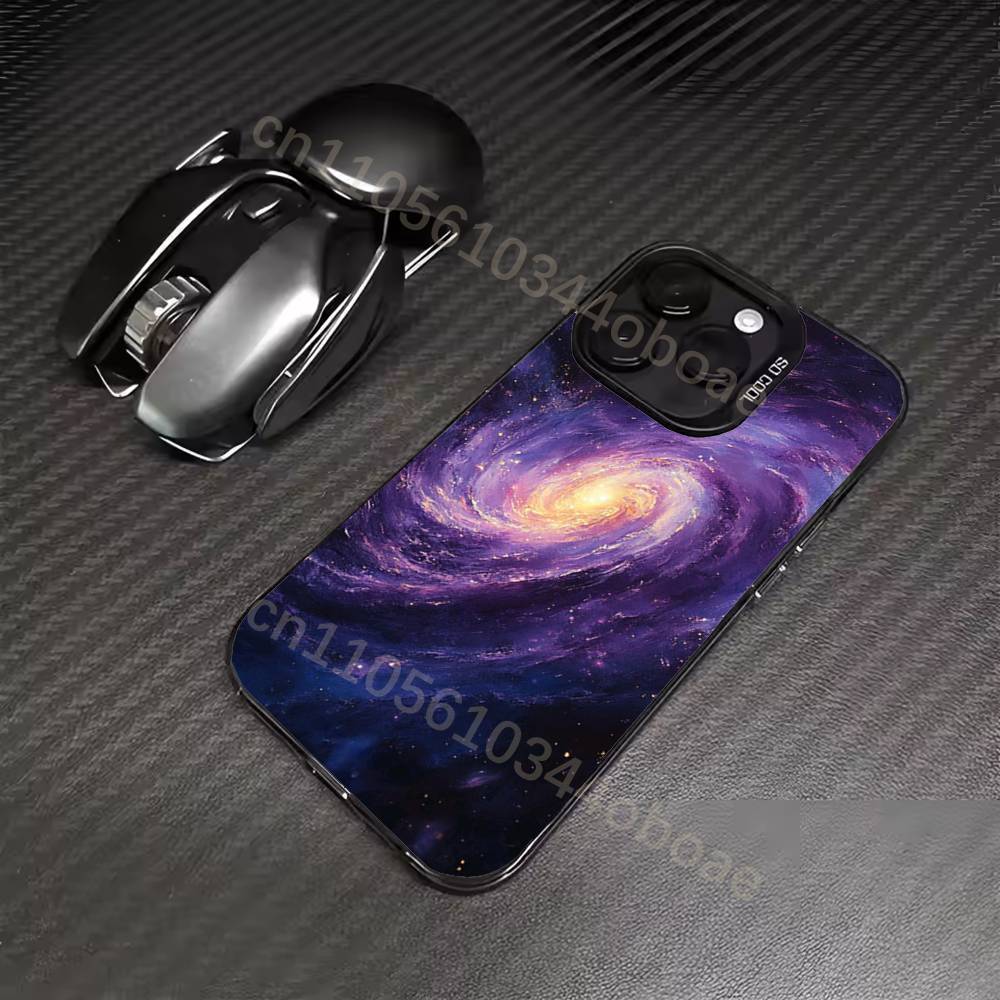 

Чехол для телефона Космос для Галактической Вселенной для iPhone 17,16,15,14,13,12,11, Pro, MAX, Plus, Мягкий ТПУ, приятный для кожи iPhone14ProMax