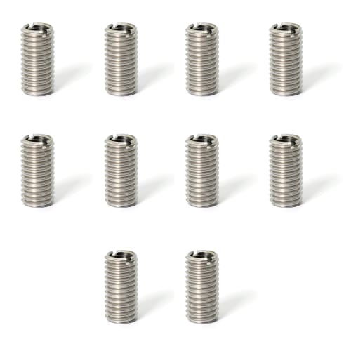 Increased Fire Insert Nut, Inner Diameter M8*1.25, Outer Diameter M10*1.5, 20mm Length, M10 to M8 Conversion Bolt, Thread Conversion Adapter, Stainles
