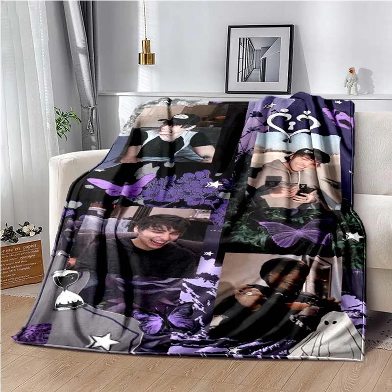 Sam and Colby XPLR Blanket,Lightweight Warm Insulation Sofa Bed Office Car Knee Pads Blankets,Decke