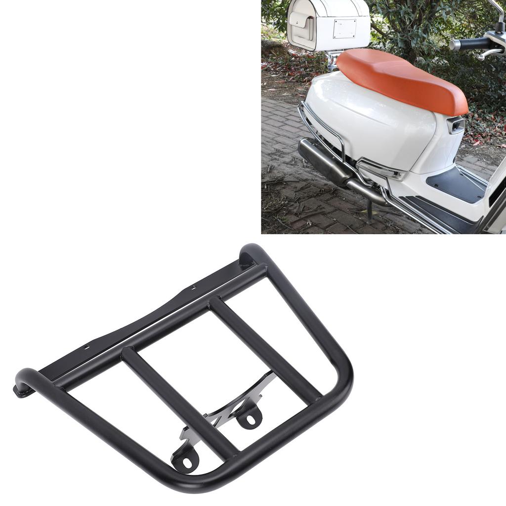 Motorcycle Rear Luggage Rack Carbon Steel Strong Load Bearing Ample Space Rear   Carrier Rack Replacement for   G350 2023-2025