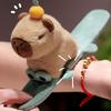 Capybara with Tangerine Plush Bracelet Fun Accessory for Children Kids Bracelet Cartoon Wristband Photo Props