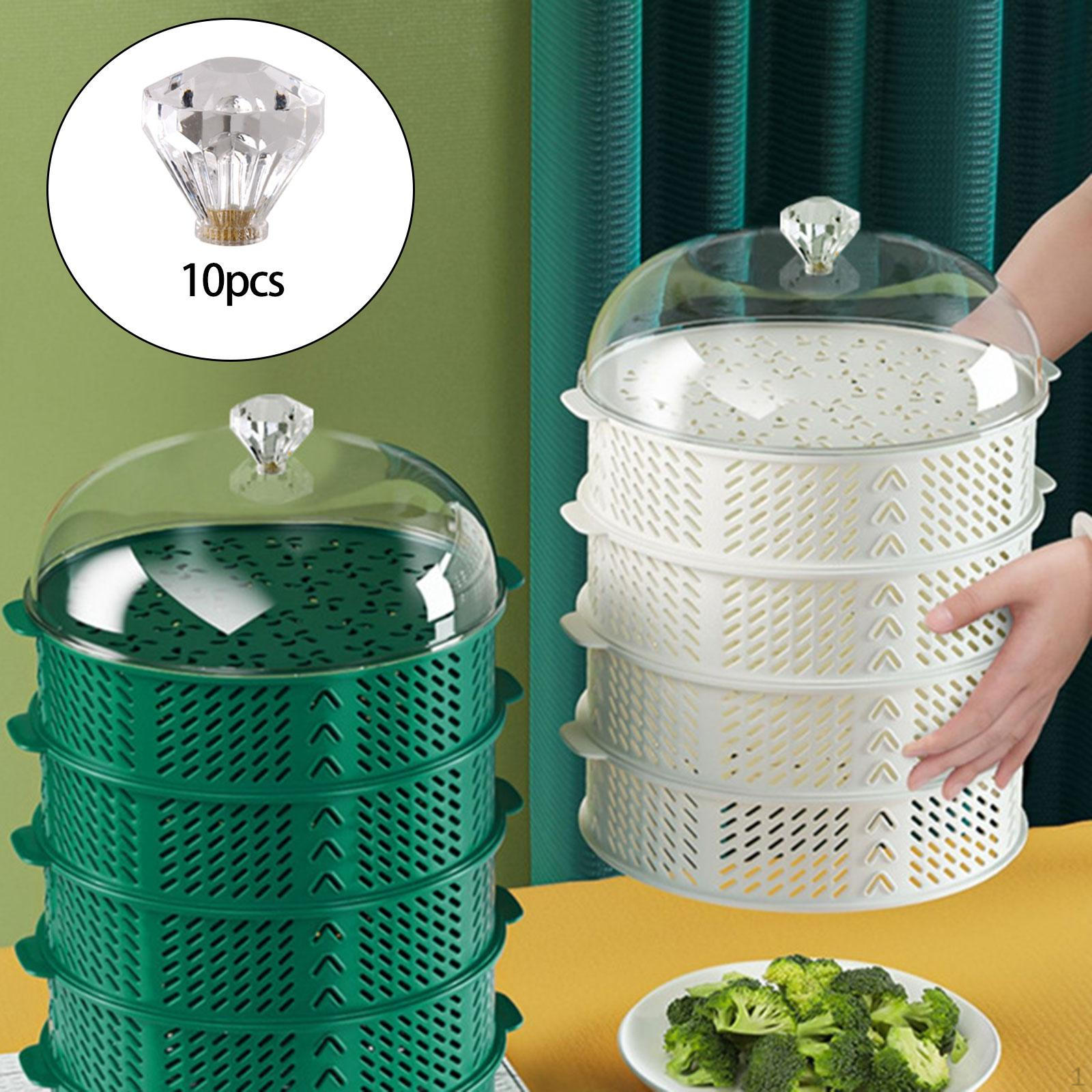 

Cabinet Knobs Drawer Simple Transparent Dresser Kitchen Hardware Handle Cupboard 25mmx25mm