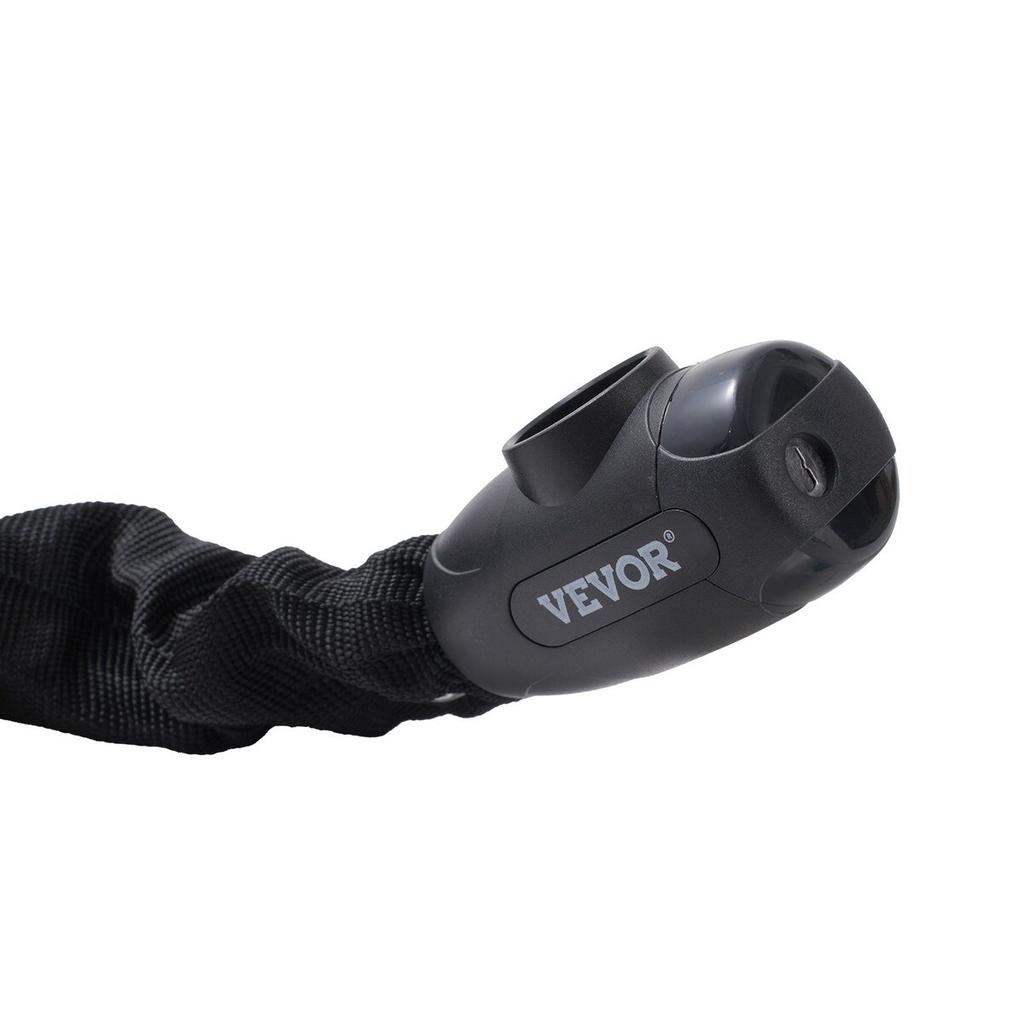 Bike Chain Lock 5.91 Ft Combination Bicycle Chain Lock with 4 Keys 10mm
