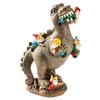 Mischievous Dinosaur Garden Eating Gnome Statue Resin Figurine Best Art Decor for Outdoor Home Water-resistant Home Accessories