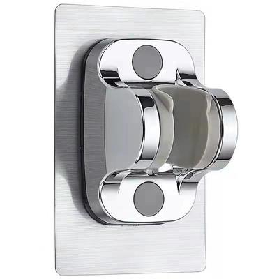 1PC Adjustable Bathroom Shower Bracket Easy To Install Base Wall Mounted Strong Adhesive Shower Head Bracket Abs Waterproof