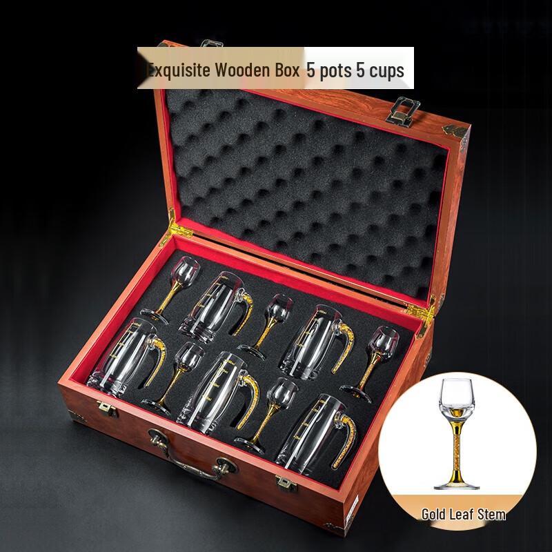 ROLANDO Crystal Baijiu Decanter & Cup Set