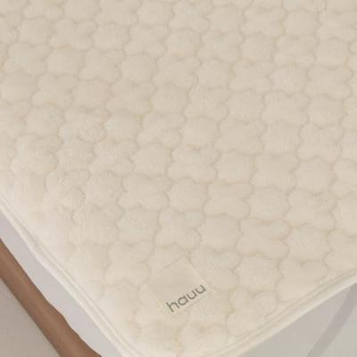 Nishikawa Hauu Soft Mattress Pad, Single, Ivory, Washable, Warm, Fluffy, Soft, Hauu, CM04042553