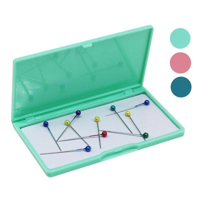 Mallette de rangement magnétique pour aiguilles à coudre, 3 couleurs, porte-aiguille rectangulaire, organisateur, accessoires de couture XYZ