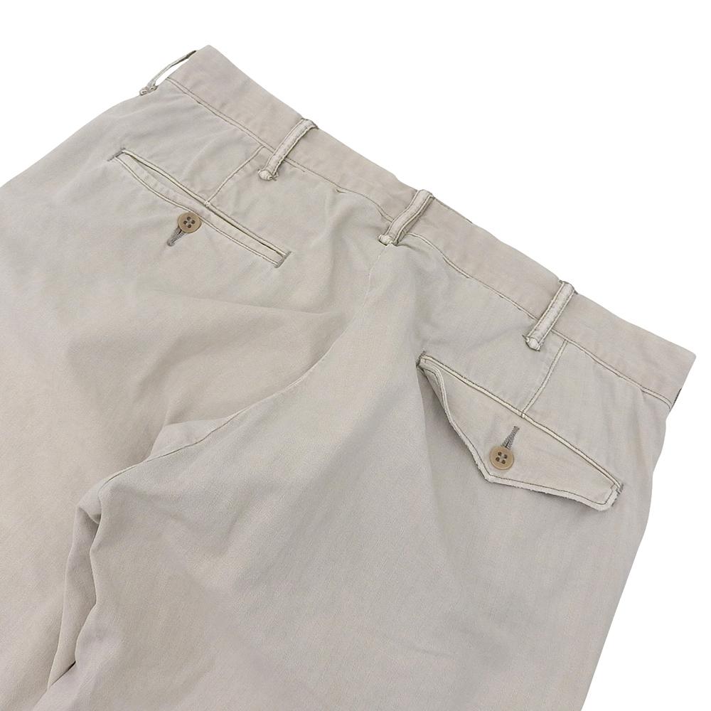 RRL Men's Herringbone Cotton Cargo Pants, Beige, Size 32x30 Bottoms 32x30 BeigeUsed