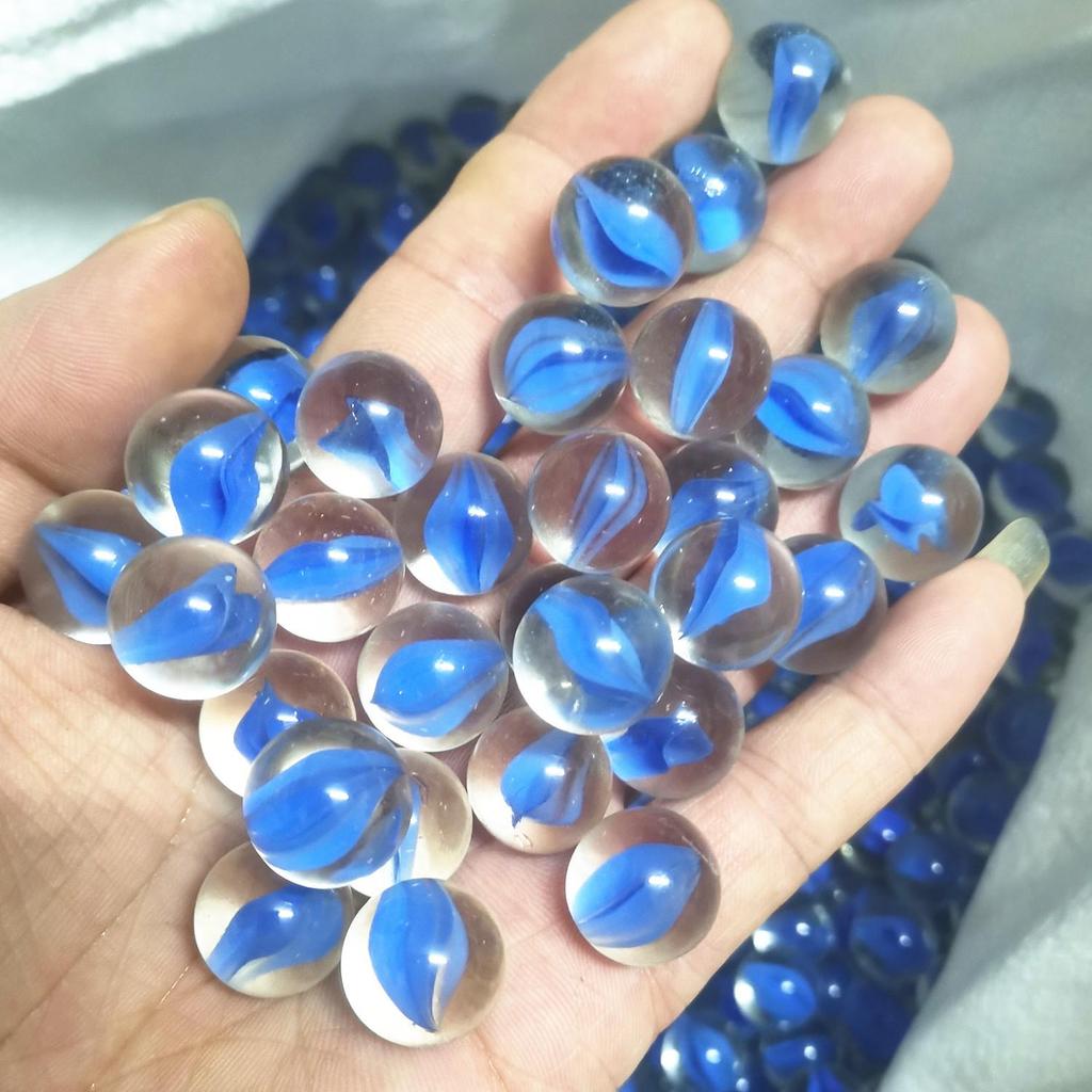 Glass Marbles Set for Games & Decoration - Sizes 14/16/19/25mm