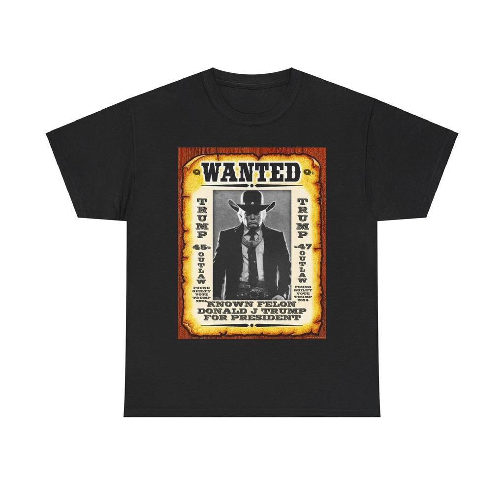 Trump 2024 Wanted Felon unisex Short Sleeve Tee