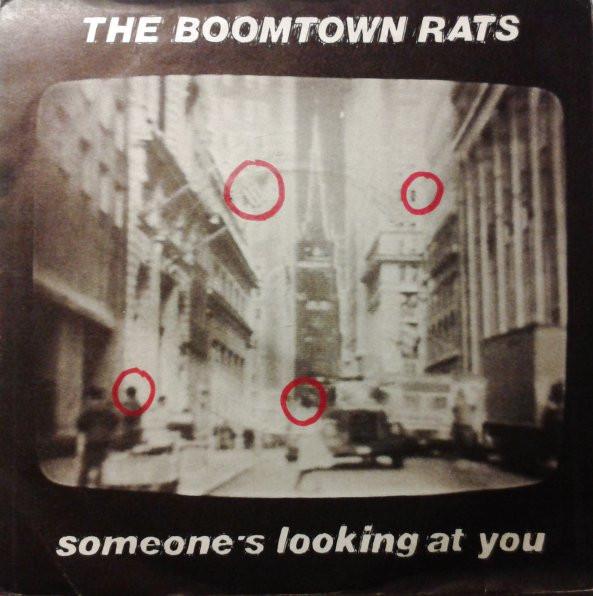 

7inch Record BOOMTOWN RATS - Someone s Looking At You ENY34 Ensign 1980 UK Rock Used