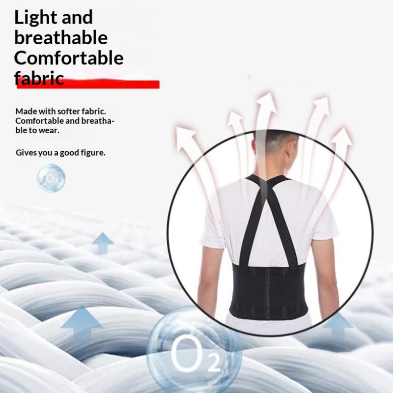 Adjustable Work Back Brace for Men Women Provides Lower Back Pain Relief on the Job