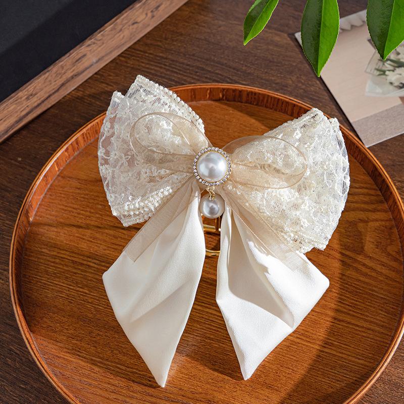 Velvet Big Bow Hairpin For Woman Girls Vintage Elegant Hairpins Head Half-Tie Headdress Exquisite Hair Accessories Gifts