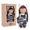 24cm Princess Mia Potato Doll Gift Box Set: Dress-up Barbie Doll for Girls