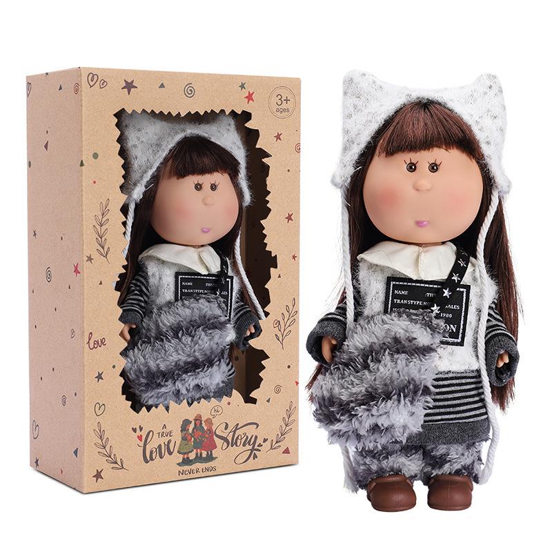 24cm Princess Mia Potato Doll Gift Box Set: Dress-up Barbie Doll for Girls
