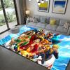 One Piece Anime Design Area Rug Non-Slip Soft Mat for Bedroom Living Room Home Decor