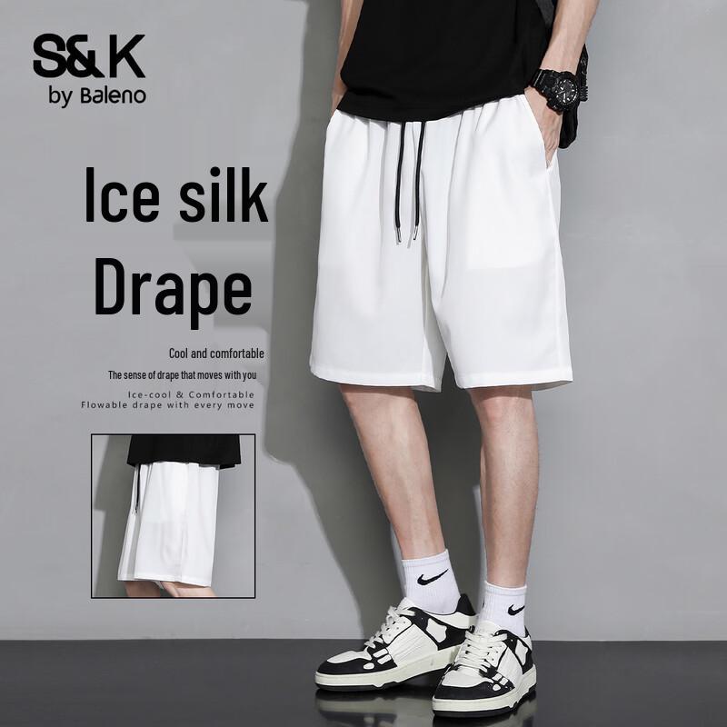 Baleno S&K Men s Ice Silk Quick-Dry Casual Shorts 2XL