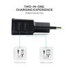 USB Charger 5V 2A EU Plug Wall Portable Mobile Phone Chargers Mini Travel AC Power Supply Adapter For Samsung Iphone Xiaomi