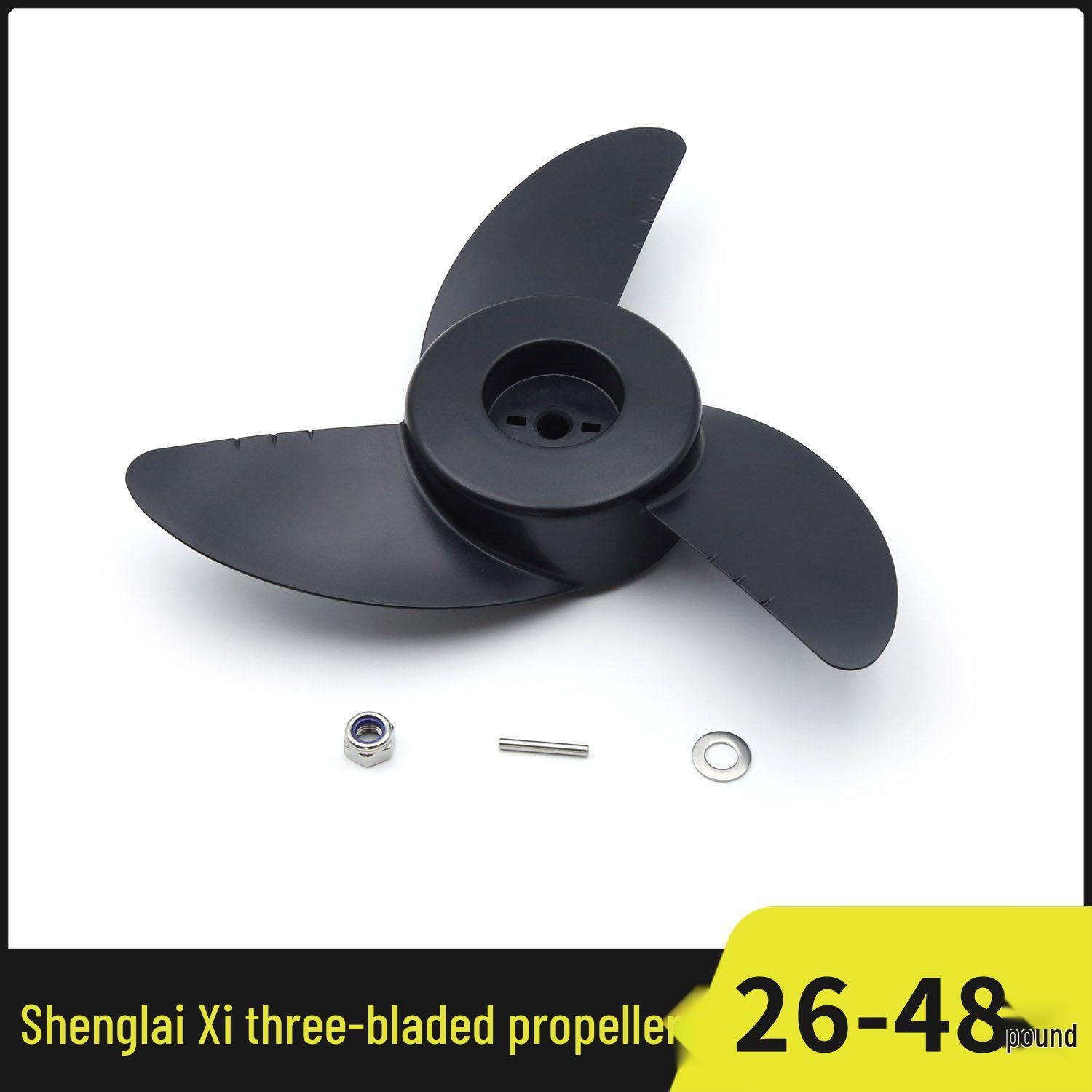 Sheng Laixi Electric Thruster Propeller for Inflatable Fishing Boats 12V 58lb Propeller