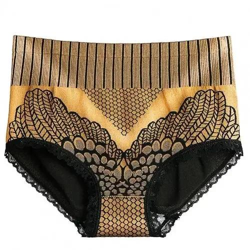 Leak Proof Menstrual Period Panties Briefs High Waist Butt Lifter Polyester Graphene Panties Seamless Underwear for Women