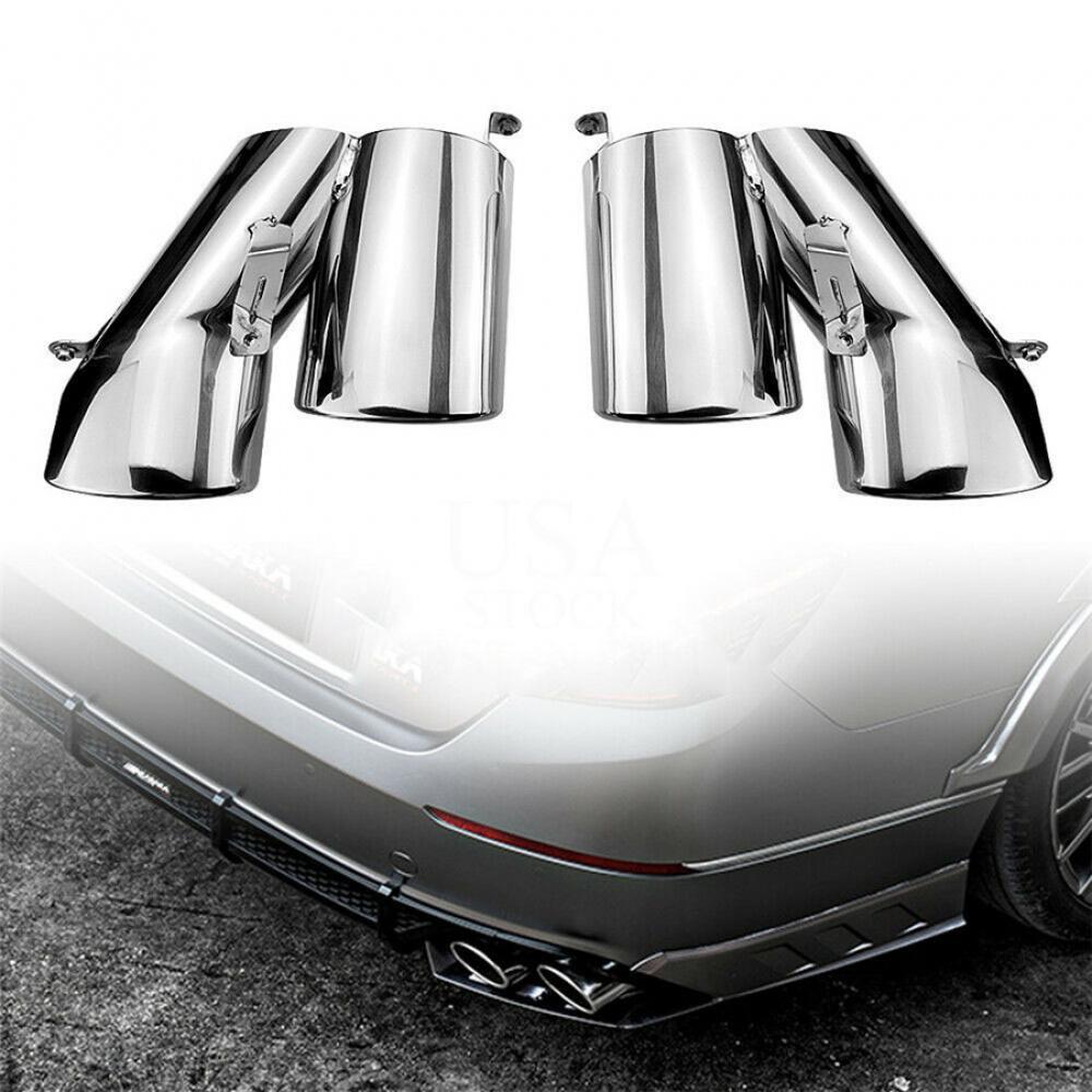 For 18-2020 Honda Accord Sport Touring Akasaka Quad Tip Muffler Exhaust Finisher