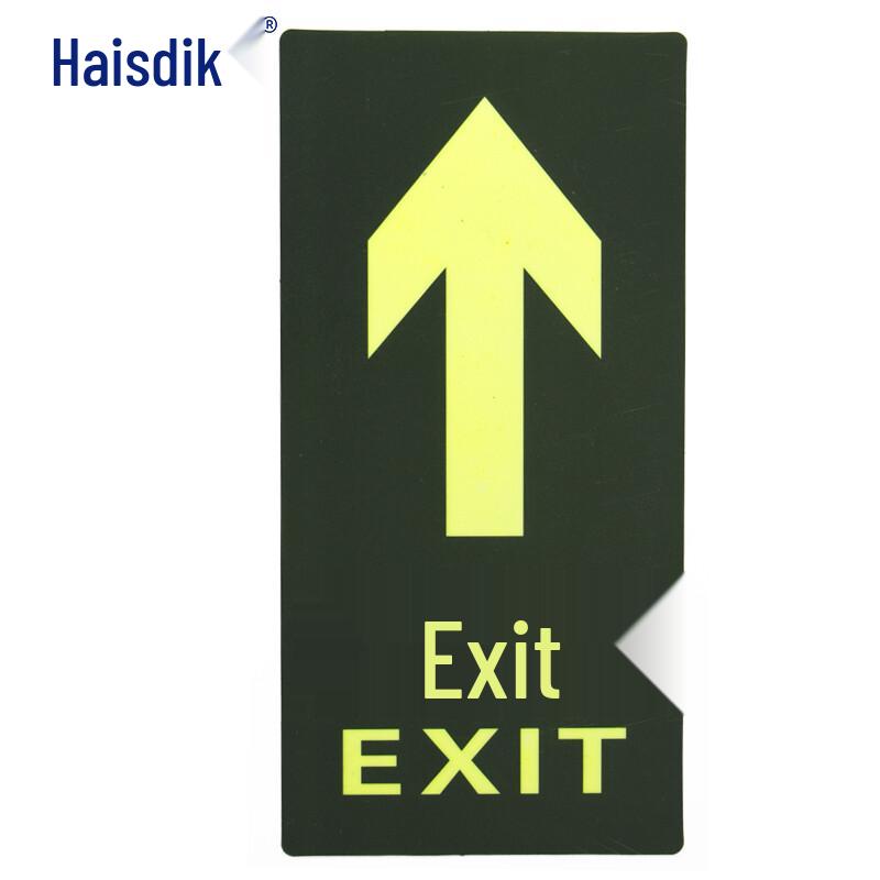 Heisdik HK-46 Self-Luminous Fire Exit Floor Sticker
