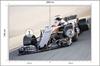 Photomural F1 Car On The Move Washable Fleece 208x146