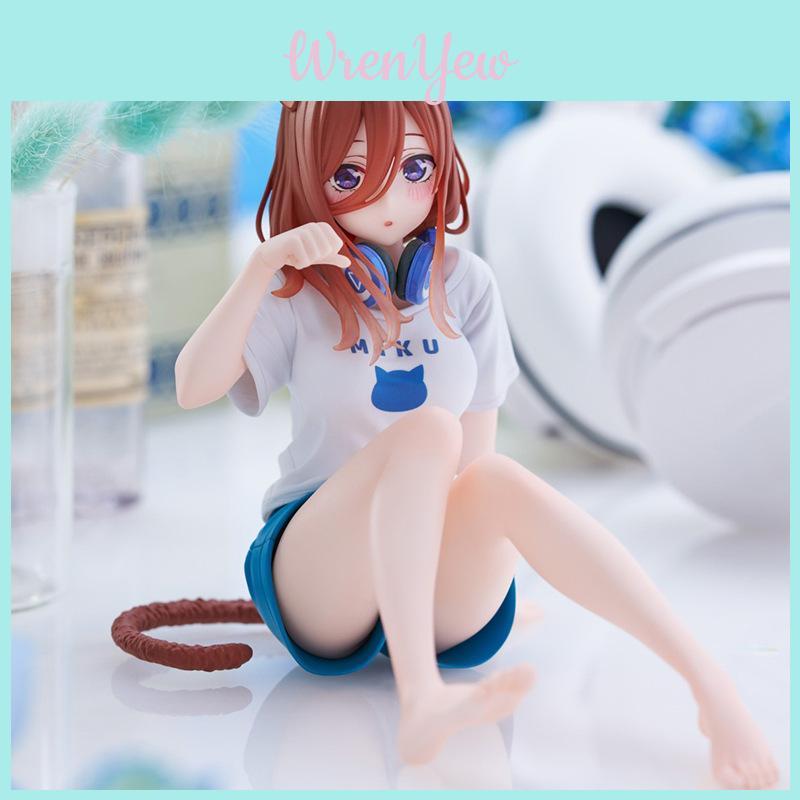 Exquisite Five Equal Parts Bride Home Wear Nino Miku Pvc Figurine For Anime Lovers
