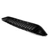 Front Upper Bumper Grille For 2015-18 Ford Focus S SE RS Gloss Black Honeycomb