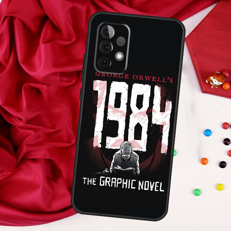 1984 George Orwell Case For Samsung Galaxy A54 A34 A14 A51 A71 A12 A22 A32 A52 A13 A23 A33 A53 A73 Coque