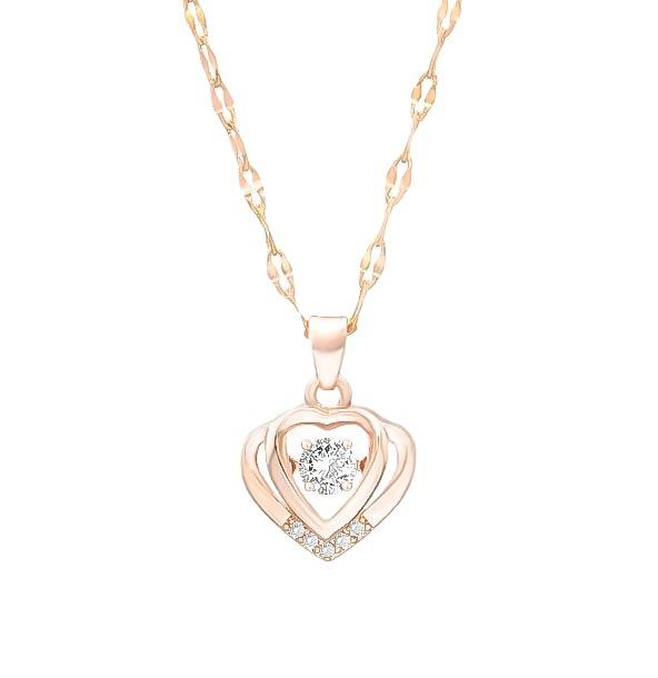 Love Smart Necklace Simple Temperament High Sense Women'S Clavicle Chain
