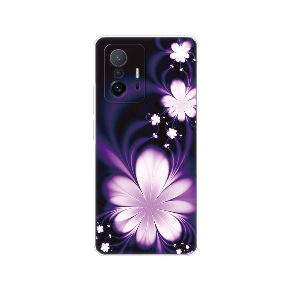 Pro Xiaomi 11T Pouzdro Pro Xiaomi 11T Pro Měkké Pouzdro Silikonový Kryt Zadní Strany Telefonu Pro Xiaomi11T mi 11 T 11TPro coque 6,67 palce nárazník TPU