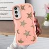 Soft Phone Cover Case for Samsung Galaxy A14 A16 A15 A21s A11 A13 A52 A12 A04 A22 A23 A53 A03 A06 A05 A33 Leopard Star Design