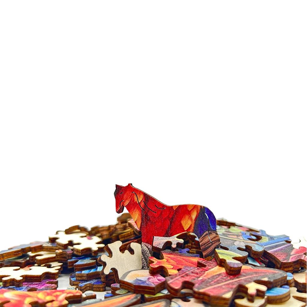 Exquisite 3D Universe Fantasy Wooden Jigsaw Puzzle Ideal for Adults Plus Children Montessori Games Plus Animal Toy Birthday Present Idea