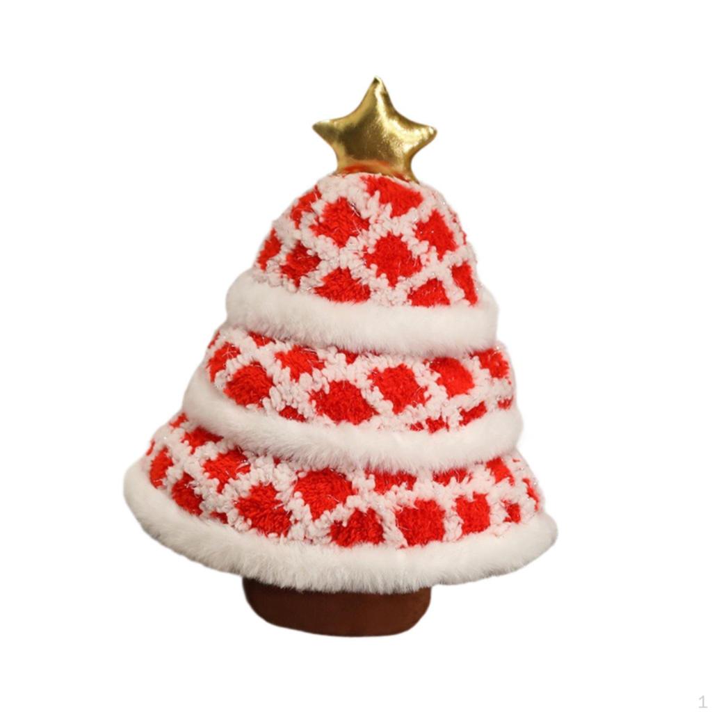 Christmas Tree Plush Toy Doll Soft Home Ornaments Cartoon Party Favor for Apartment