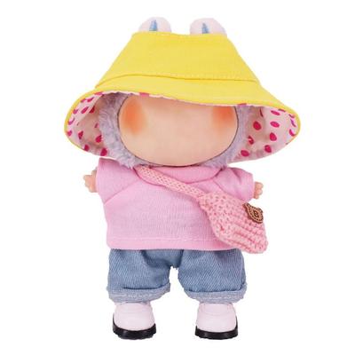 For Labubu Doll Hat Pendant For Labubu Toy Accessories Fisherman's Hat Girl's Toys Clothing Gift