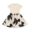 Girl Summer Dress  Solid Color & Print Sleeveless Dress With Pocket Casual Dress Shorts Sleeve Party Dress