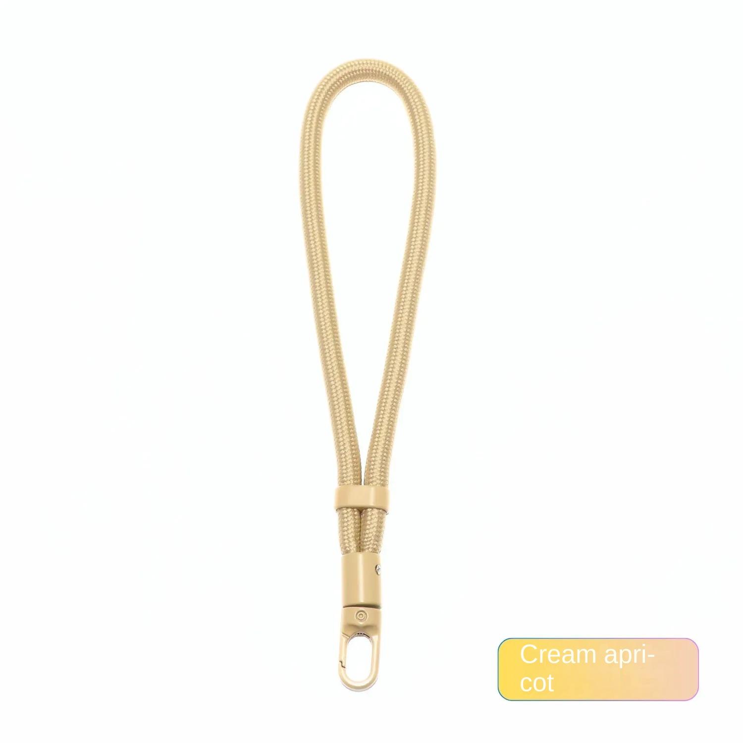 Handodo Universal Adjustable 7mm Short Polyester Mobile Phone Lanyard Wrist Strap Detachable Minimalist Rotatable Clip Cute SportsNylon