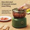 New Mini Wireless Electric Garlic Press Dual Purpose Garlic Puree 350mlUsb Charging Kitchen Food Shredder Meat Grinder Vegetable