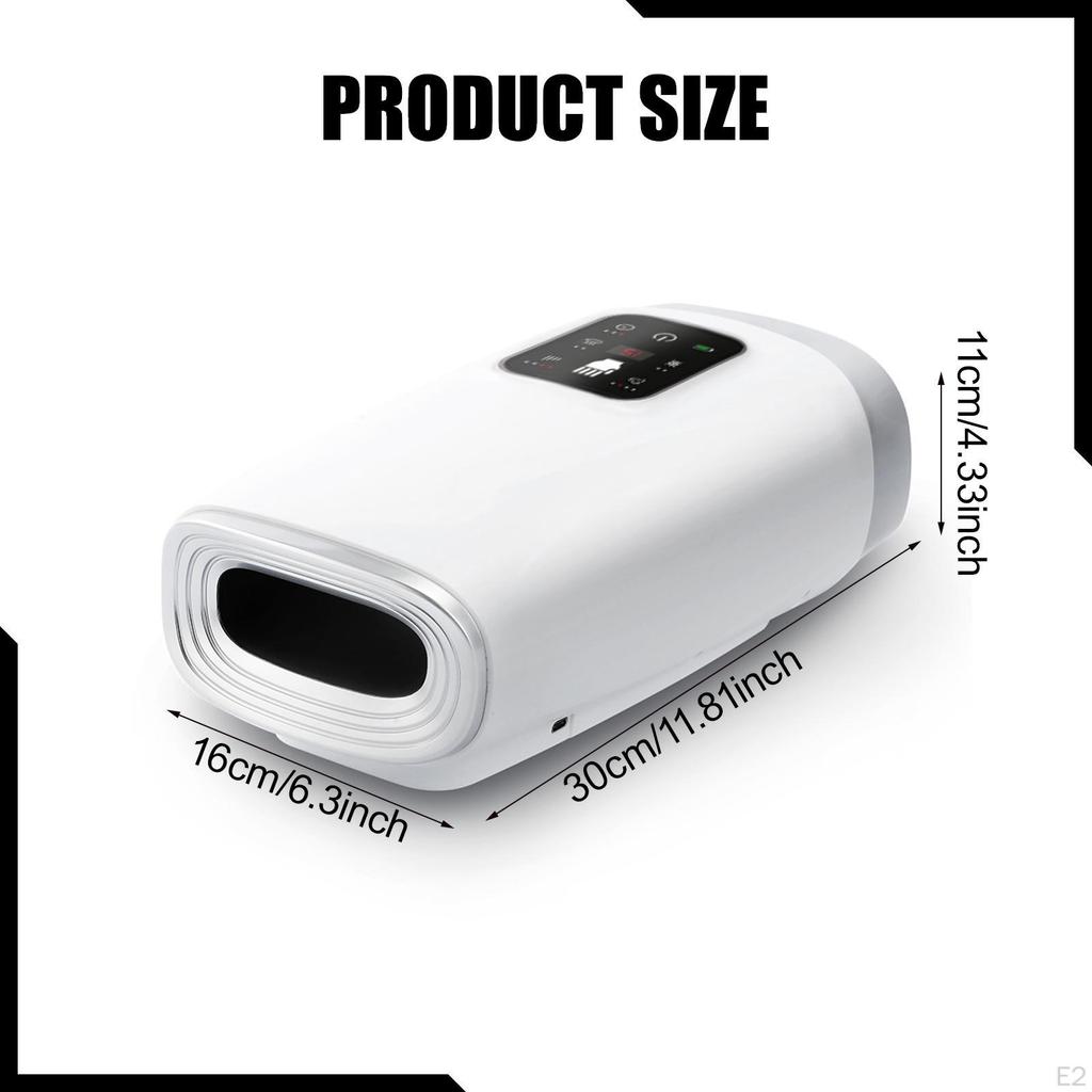 Hand Massager with Heat for Women Men Wrist Palm and Finger Heating Cordless