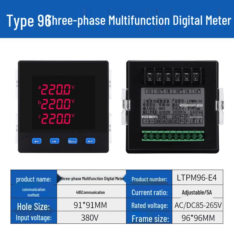 

Aokewen 96-Type Three-Phase Digital Power Meter
