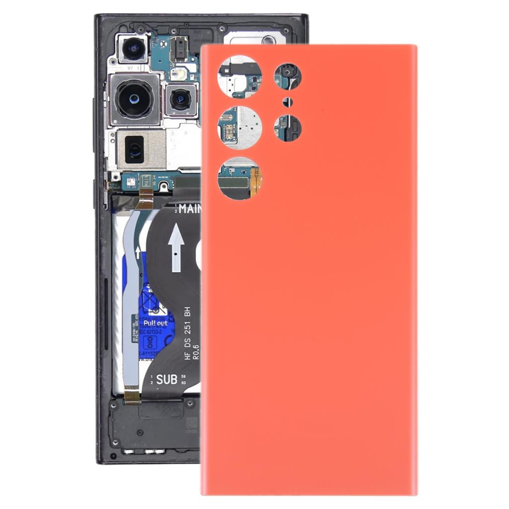 Dla Samsung Galaxy S23 Ultra 5G SM-S918B Tylna klapka baterii OEM