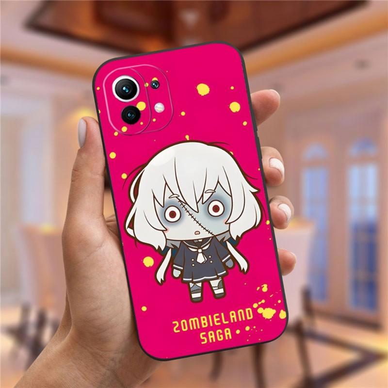 Funda de Teléfono Zombie Land Saga Para Xiaomi 9T 9SE 9 12 11T 10 11 11i Lite Ultra Note10 Poco M3 F3 F4 M4 X4 GT Pro Cubierta Trasera