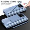 Galvanisiertes mattes Linsenschutz-Hartglasfolien-Handyhülle für Google Pixel 9 Pro 10 11 Pro Fold faltbares Scharnier-Handyhülle